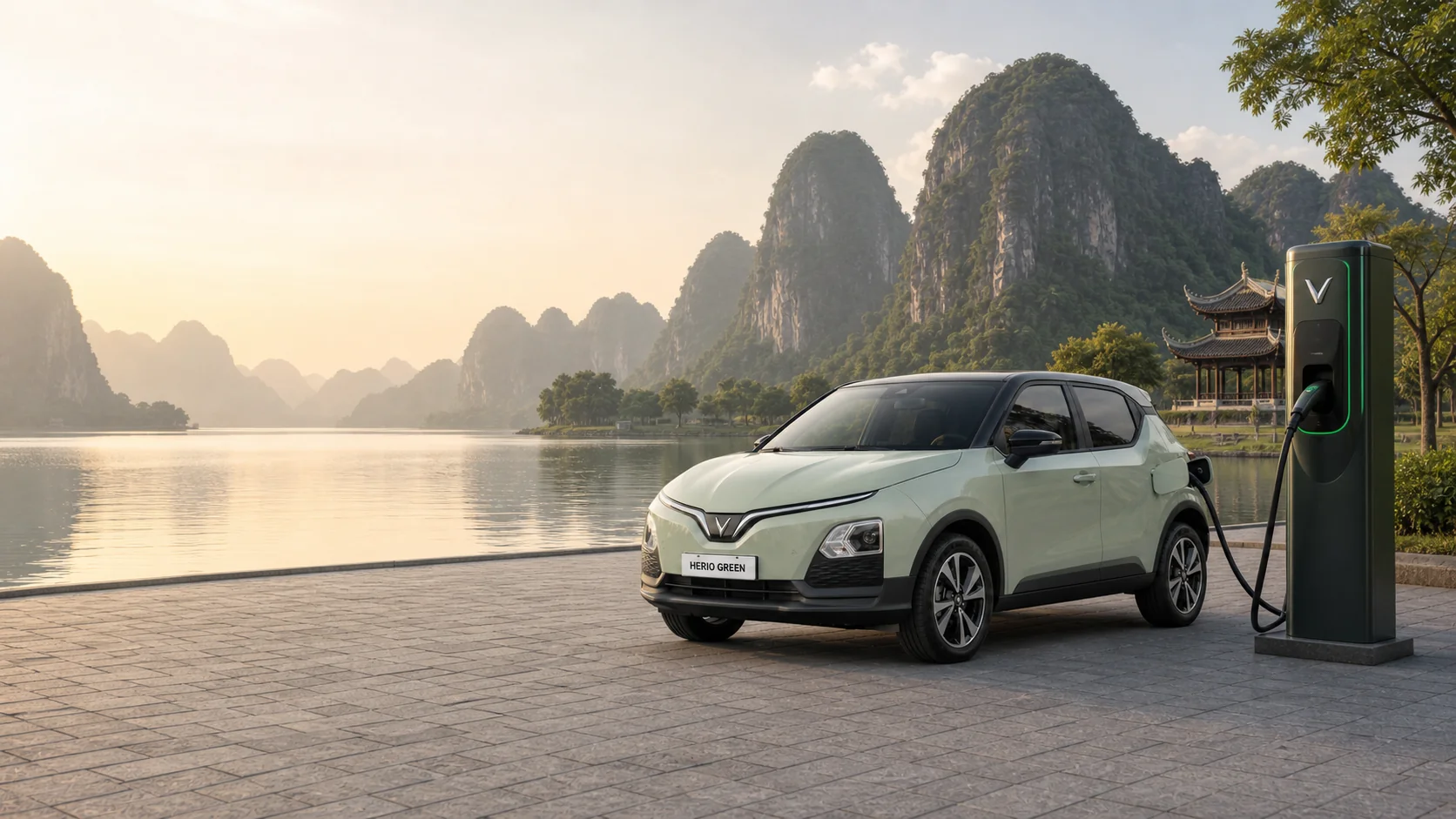 Herio Green sạc tại Ninh Bình