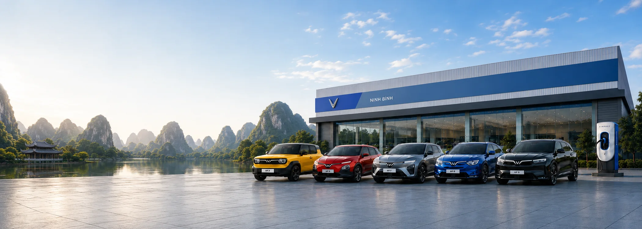 Showroom VinFast Ninh Bình và dải sản phẩm xe điện