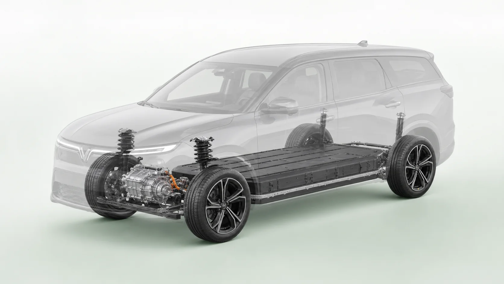 Khung gầm điện VinFast VF MPV 7