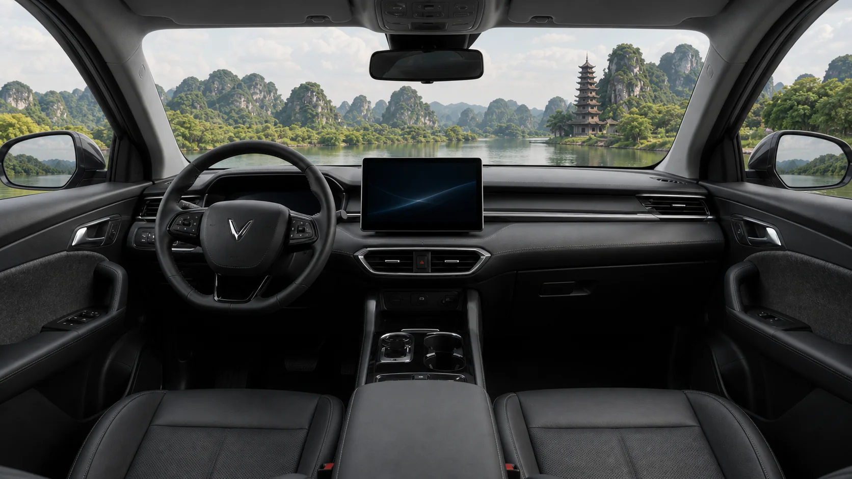 Khoang lái công nghệ VinFast VF MPV 7