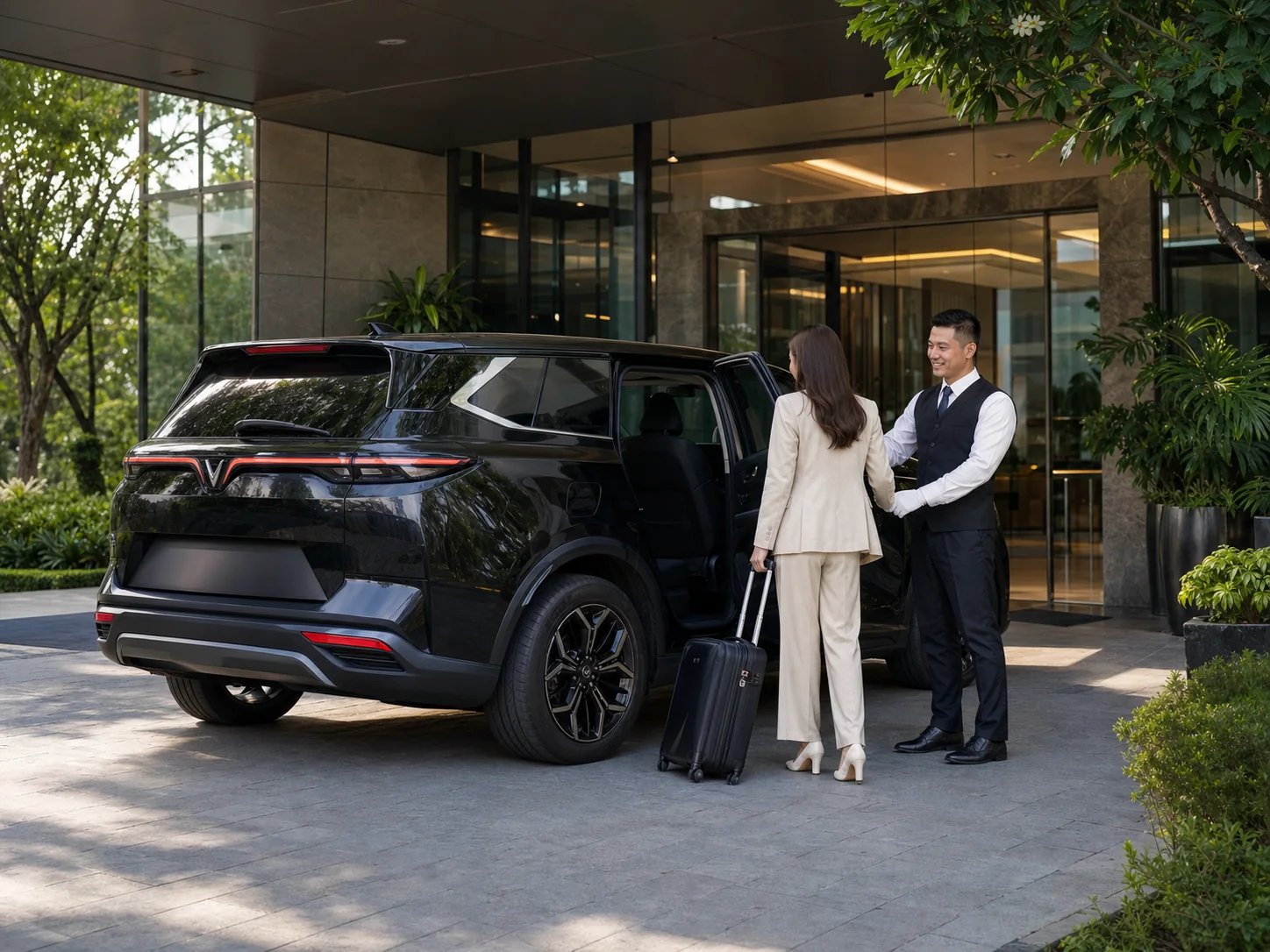 Dịch vụ đưa đón bằng VinFast VF MPV 7