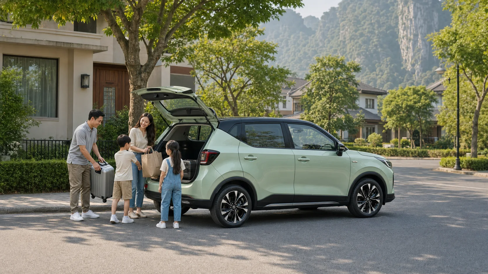 Gia đình sử dụng Nerio Green